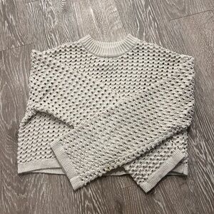 Long sleeve crop top